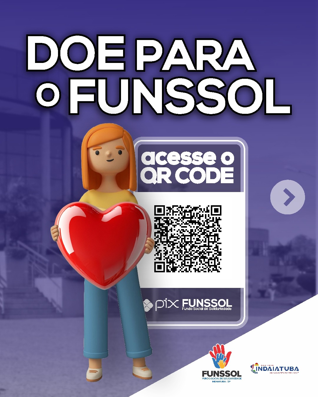 QR Code para Doações